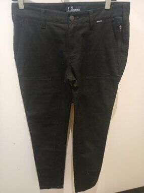 Hurley x Carhartt Pants Women's Size 5 Black Canvas Stretch Pant